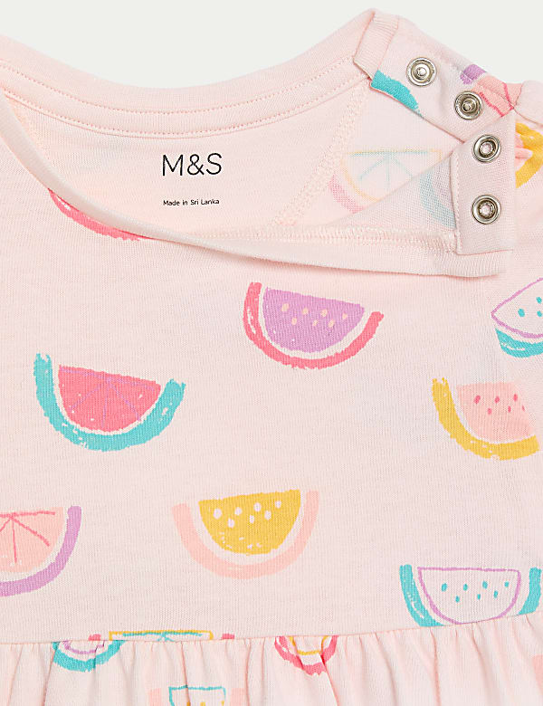 Robe 100&nbsp;% coton &agrave; motif fruit (jusqu&rsquo;au 3&nbsp;ans) - FR