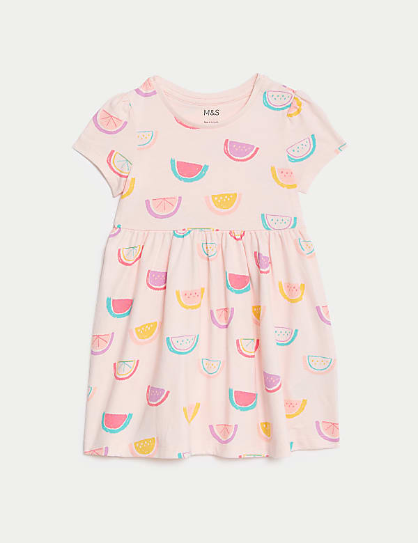 Robe 100&nbsp;% coton &agrave; motif fruit (jusqu&rsquo;au 3&nbsp;ans) - FR