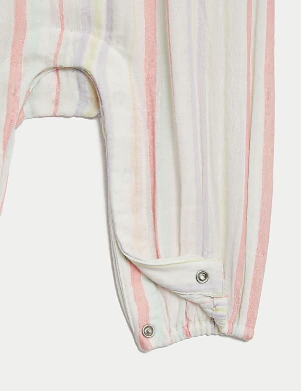 Pure Cotton Striped Romper (0-3 Yrs)