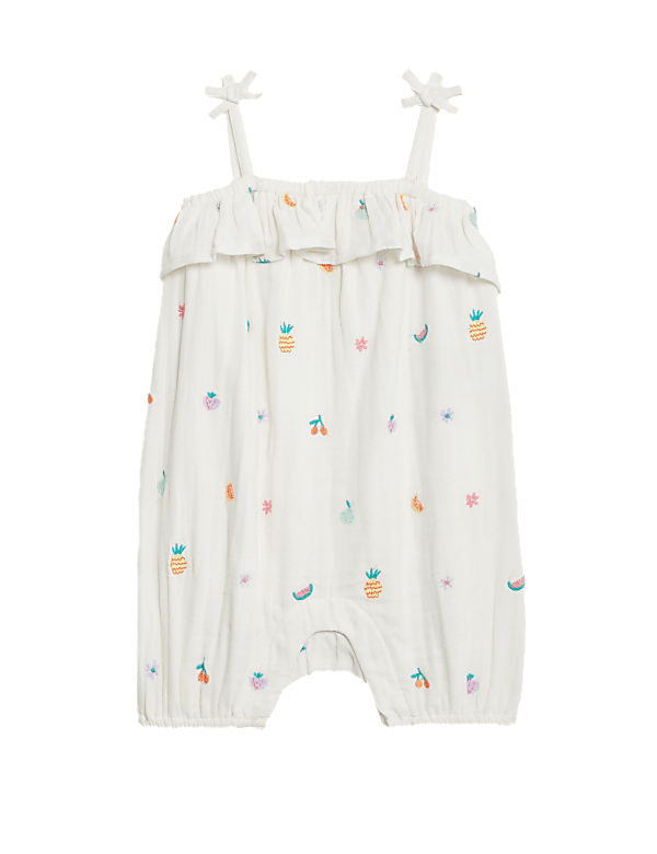 Pure Cotton Fruit Romper (0-3 Yrs)
