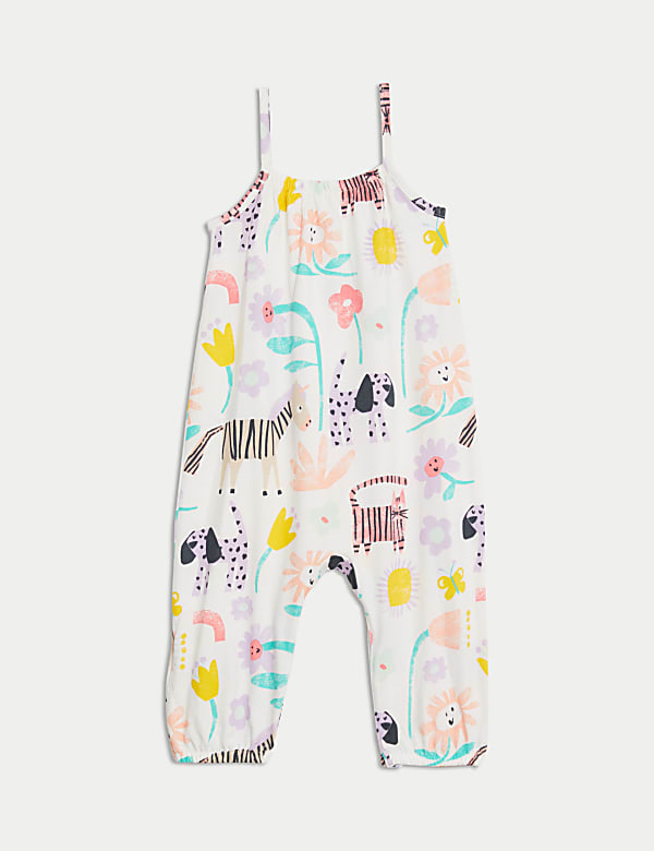 Pure Cotton Animal Print Romper (0-3 Yrs) - CZ