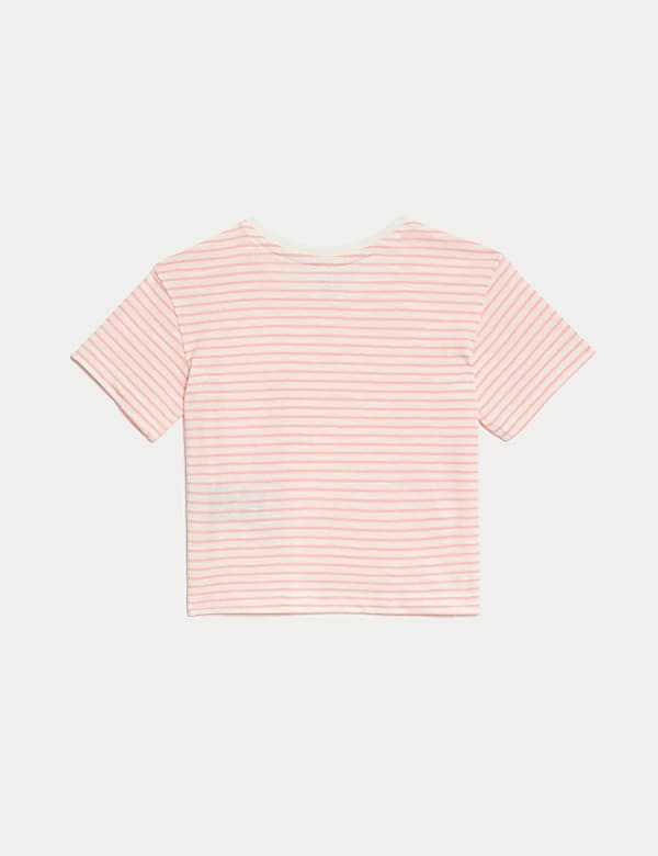 5pk Pure Cotton Plain & Striped T-Shirts (0-3 Yrs) - GR