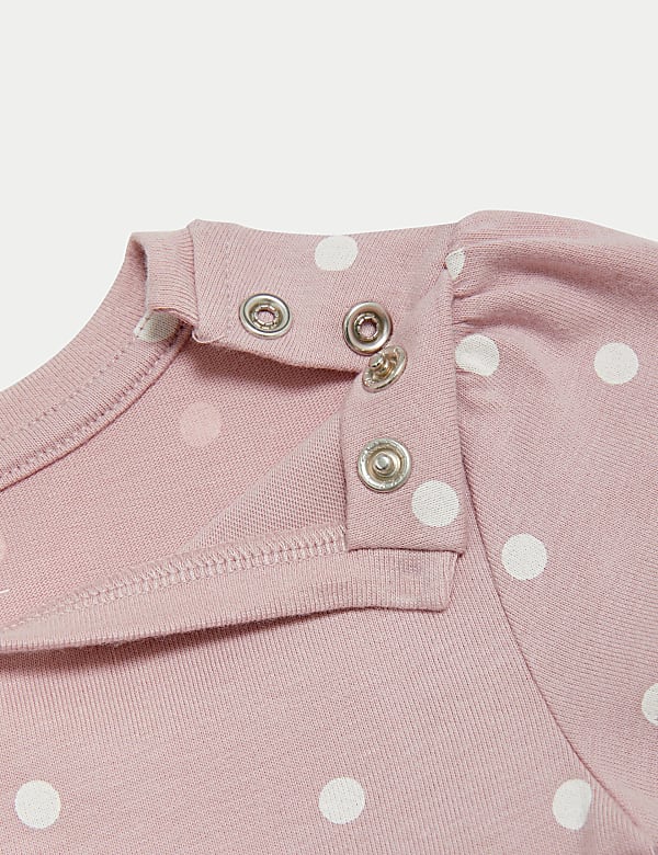 Pure Cotton Spot Dress (0-3 Yrs)
