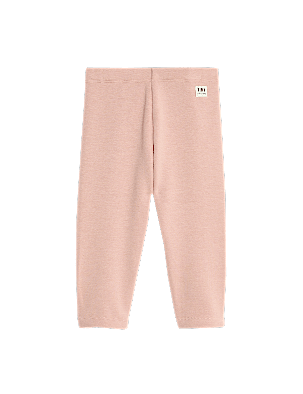 Cotton Blend Fleece Lined Leggings (0-3 Yrs)