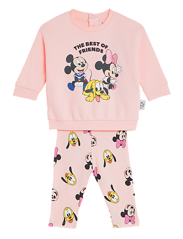 2pc Cotton Rich Mickey Mouse™ Outfit
