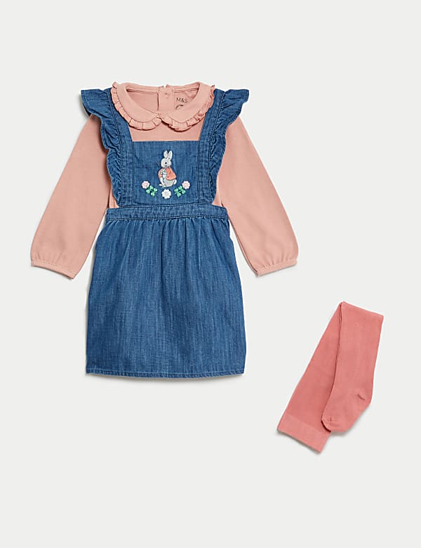 3pc Cotton Rich Peter Rabbit&trade; Outfit (0-3 Yrs) - US