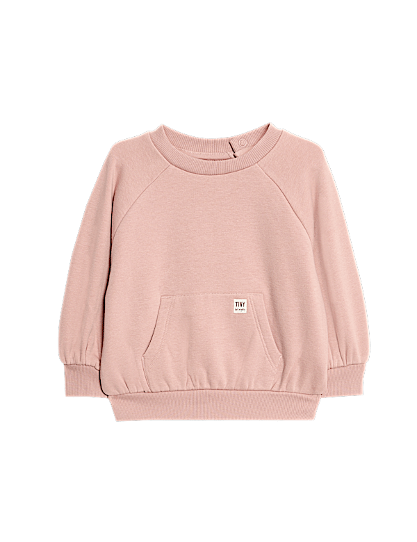 Cotton Blend Sweatshirt (0 Mths - 3 Yrs)