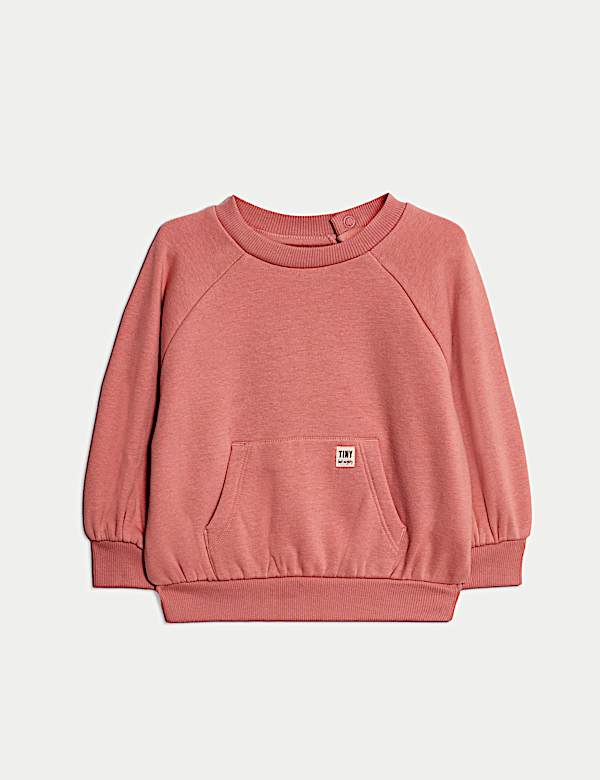 Cotton Blend Sweatshirt (0 Mths - 3 Yrs)