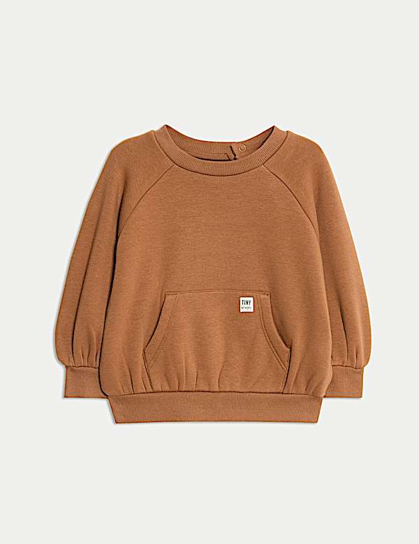 Cotton Blend Sweatshirt (0 Mths - 3 Yrs)