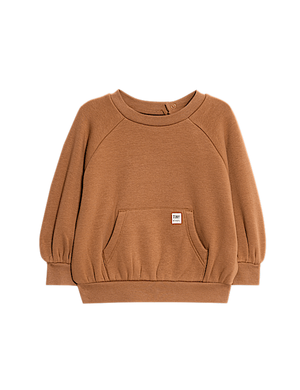 Cotton Blend Sweatshirt (0 Mths - 3 Yrs)
