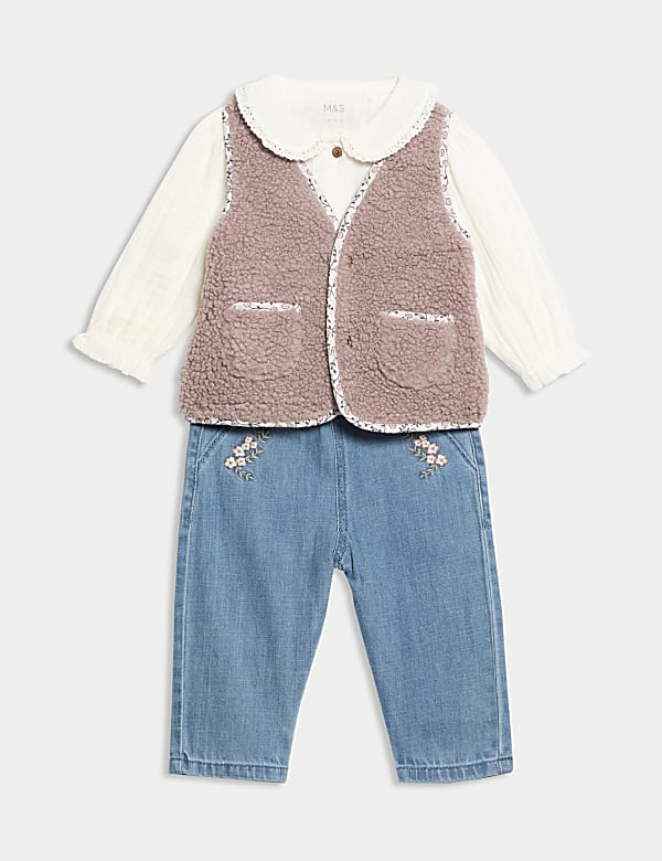 3pc Top & Bottom Outfit (0-3 Yrs)