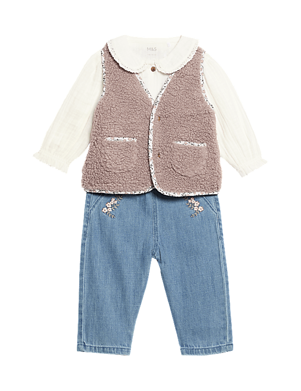 3pc Top & Bottom Outfit (0-3 Yrs)
