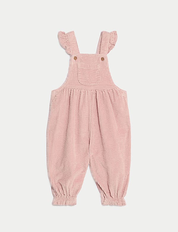 Cord Dungarees (0-3 Yrs)