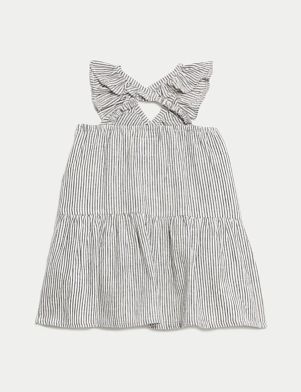 Robe en coton &agrave; rayures (jusqu&rsquo;au 3&nbsp;ans) - FR
