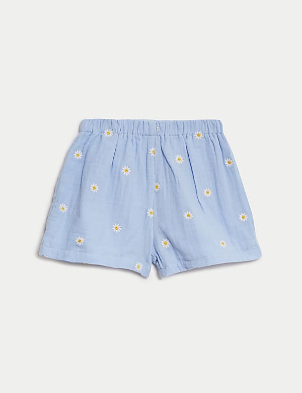 2pc Pure Cotton Floral Outfit (0-3 Yrs)