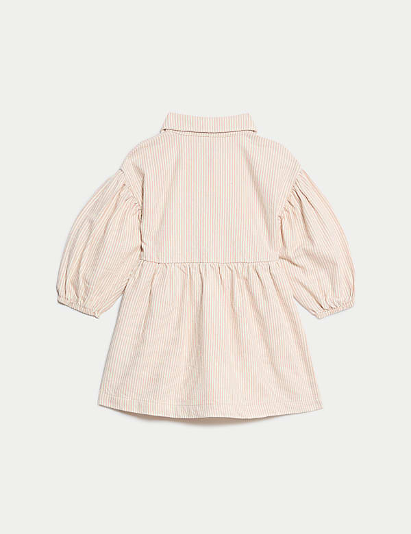 2pc Cotton Rich Striped Dress with Tights (0-3 Yrs) - JO