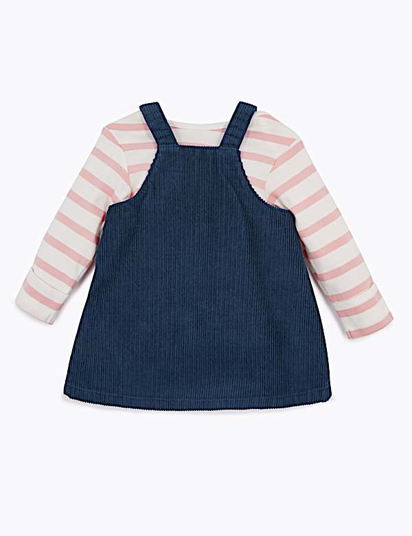 3 Piece Cotton Rich Floral Outfit (0-3 Yrs)