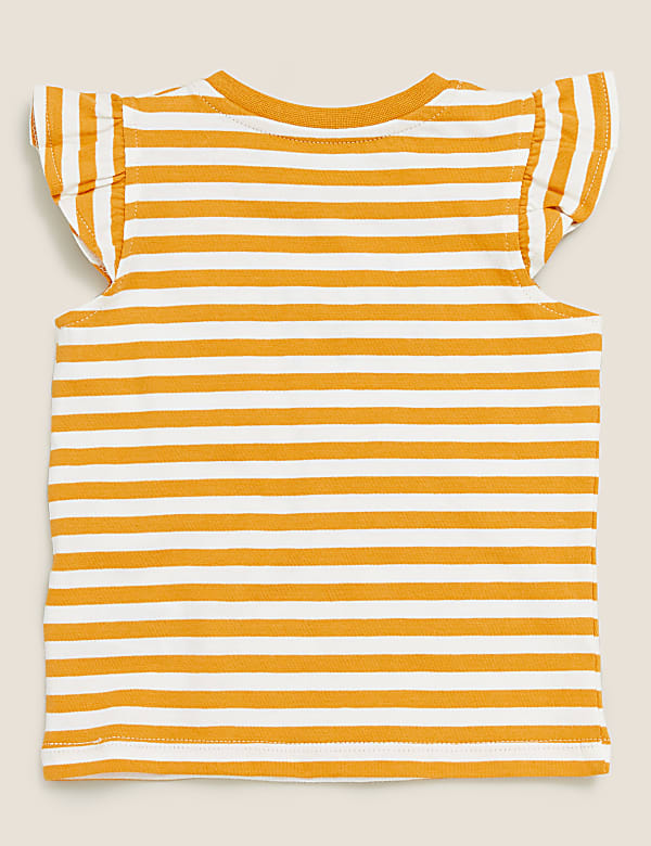 Pure Cotton Giggle Slogan Top (0-3 Yrs)