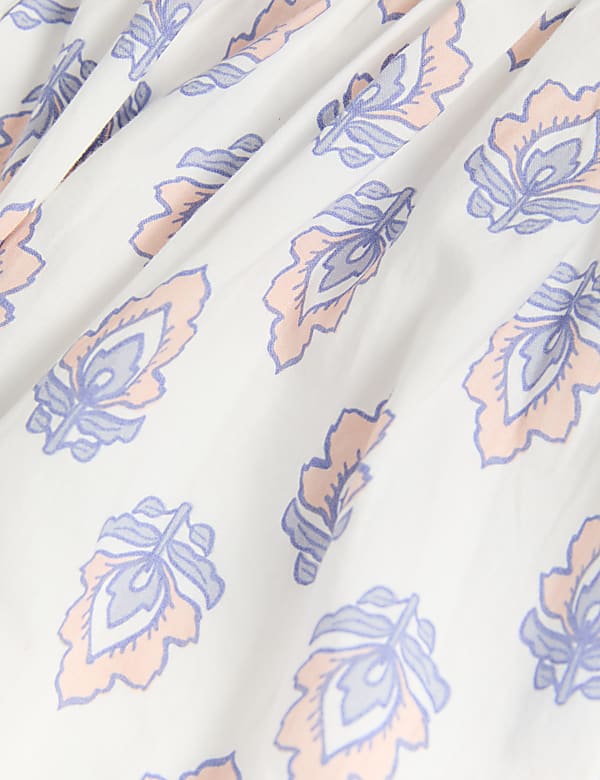 Pure Cotton Printed Dress (0-3 Yrs)