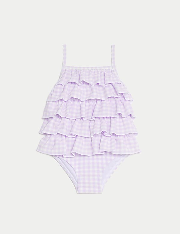 Gingham Swimsuit (0-3 Yrs) - TW