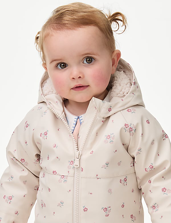 Stormwear™ Floral Fisherman Coat (6 Mths-3 Yrs) - VN