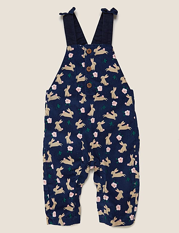 2 Piece Pure Cotton Cord Rabbit Outfit