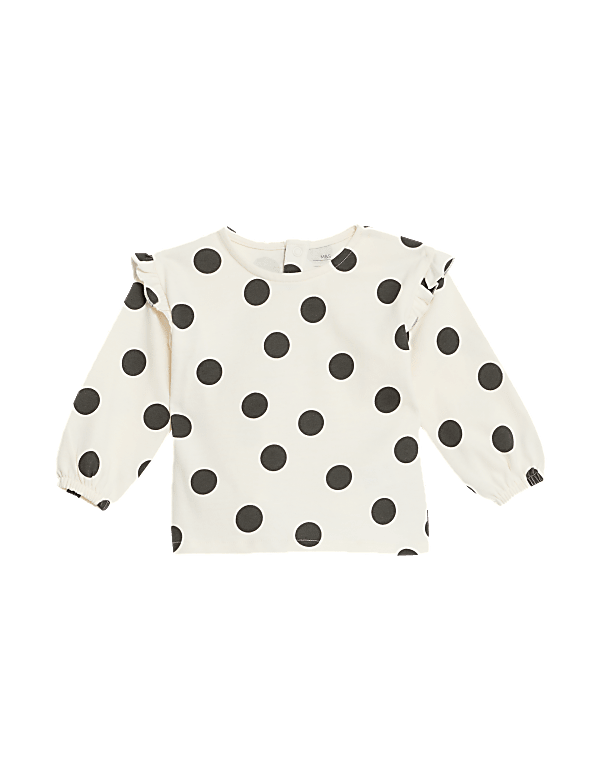 Pure Cotton Spot Top (0-3 Yrs)