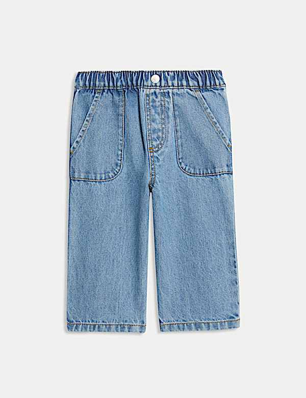 Ensemble 2 pièces top et jean 100 % coton à rayures (jusqu’au 6 ans) - CA