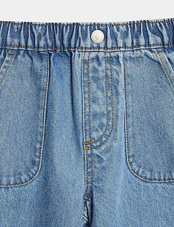 Ensemble 2 pièces top et jean 100 % coton à rayures (jusqu’au 6 ans) - CA