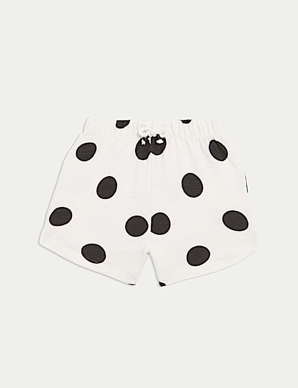2pc Pure Cotton Spot Shorts & T-Shirt Set (0-3 Yrs) - LT