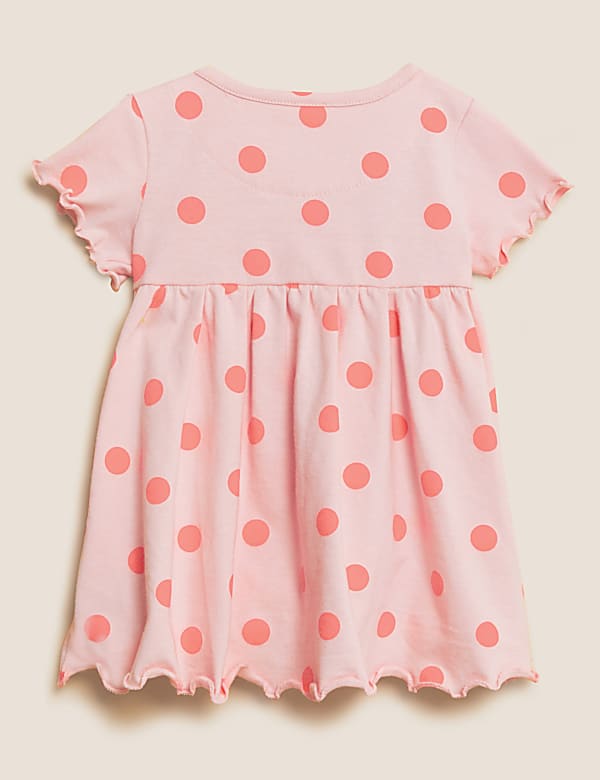 Pure Cotton Spot Dress