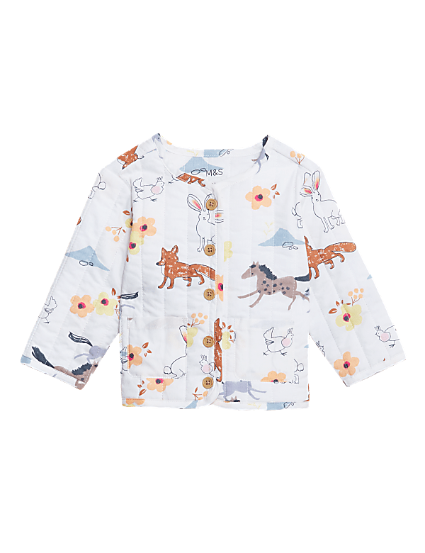Pure Cotton Animal Jacket