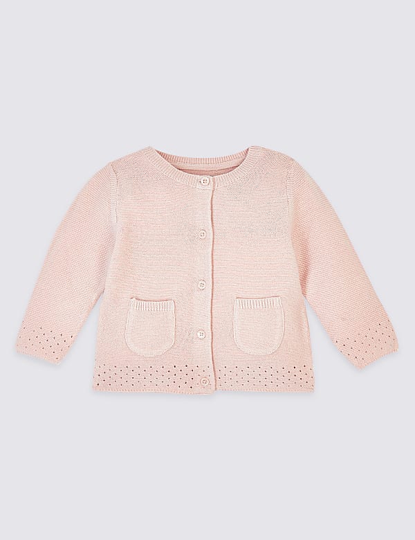 Cotton Cardigan (0-3 Yrs)