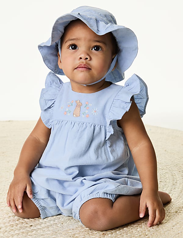 2pc Pure Cotton Peter Rabbit™ Outfit (0-3 Yrs) - AL