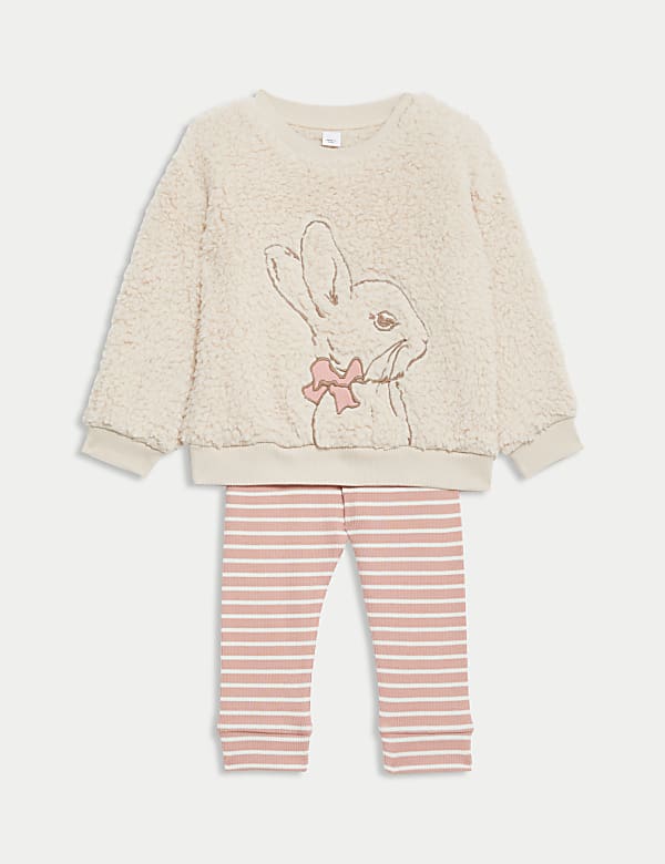 Ensemble 2&nbsp;pièces à motif Flopsy Peter Rabbit™ (jusqu’au 3&nbsp;ans) - FR