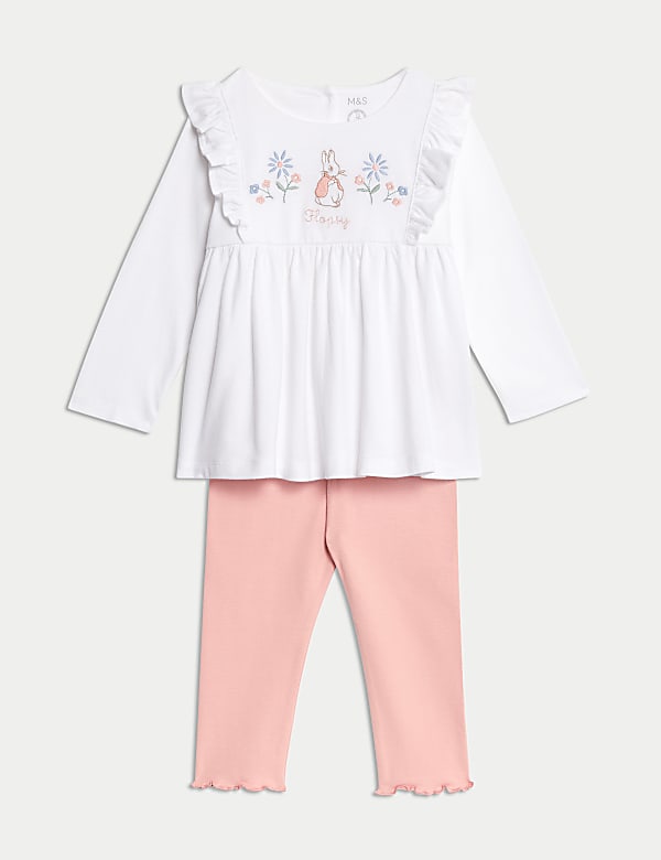 2pc Cotton Rich Peter Rabbit™ Outfit (0-3 Yrs) - LT