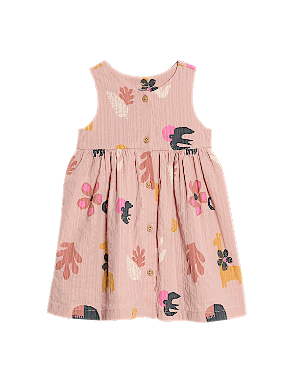 Dress with Buttons