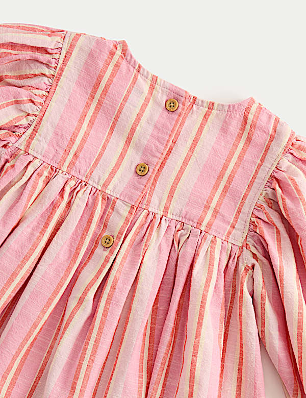 Pure Cotton Striped Top & Bottom Outfit (0 Months-5 Years) - EE