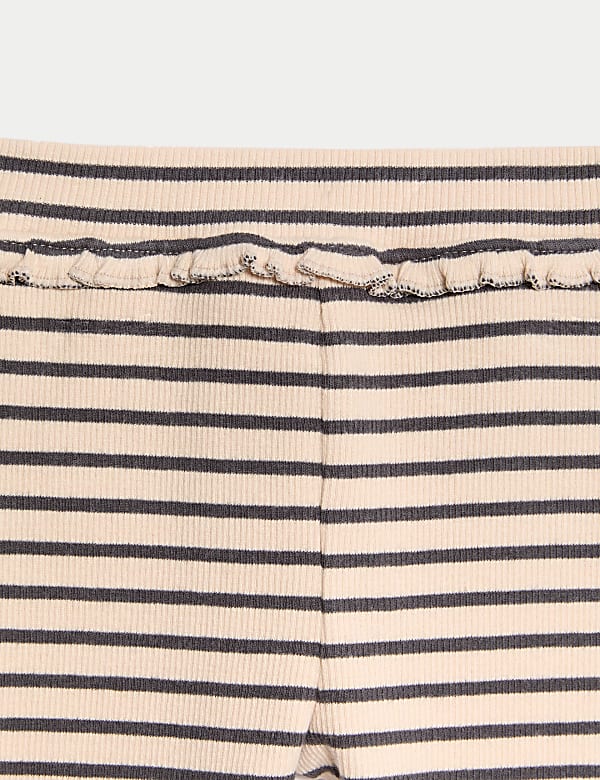 2pc Cotton Rich Striped Outfit (0-3 Yrs) - GR