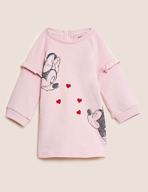 Cotton Rich Mickey&trade; and Minnie&trade; Dress (0-3 Yrs)