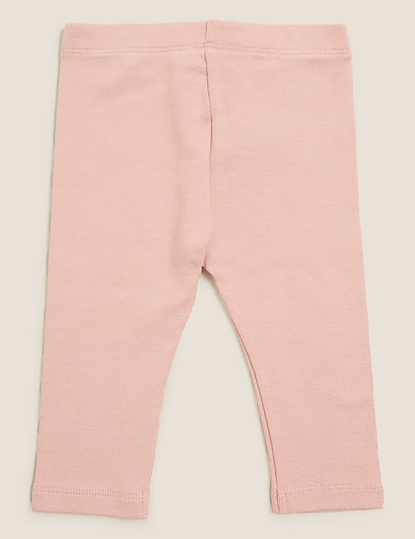 3pk Pure Cotton Leggings (0-3 Yrs)