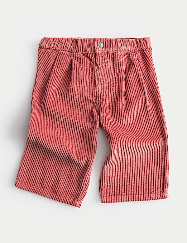 Ribfluwelen pantalon (0-3 jaar) - NL