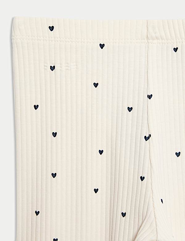 2pc Cotton Rich Jersey Heart Outfit (0 Mths - 6 Yrs)