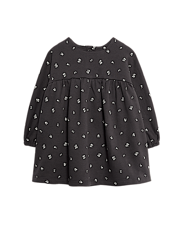 Cotton Rich Ditsy Floral Dress (0-3 Years)