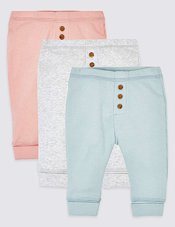 3 Pack Leggings (7lbs-3 Yrs)