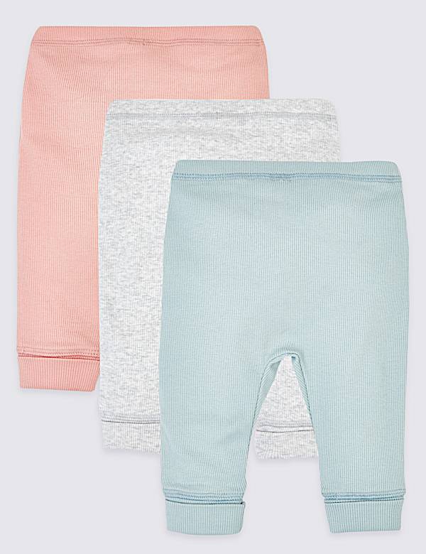 3 Pack Leggings (7lbs-3 Yrs)