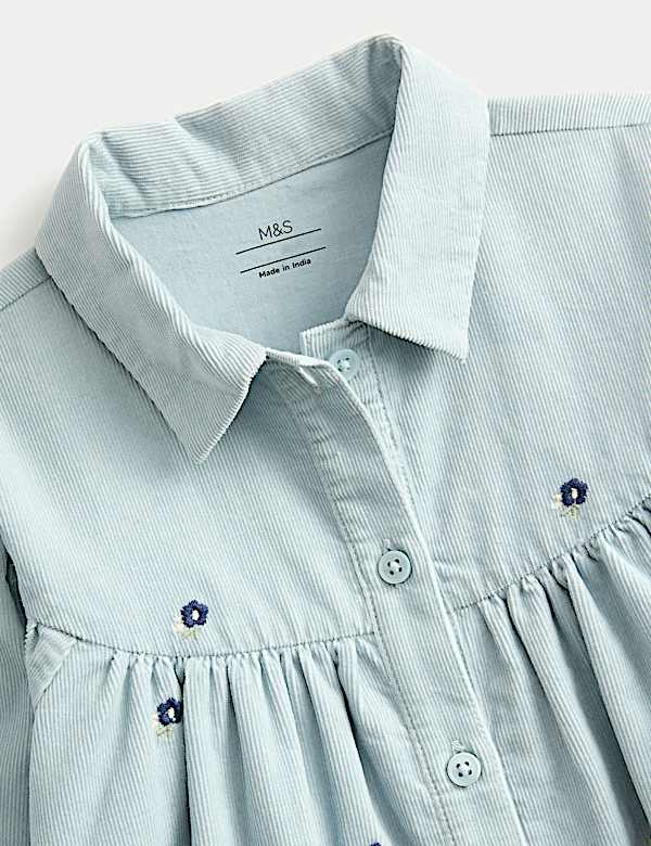 2pc Pure Cotton Cord Dress (0 Mths-6 Yrs)