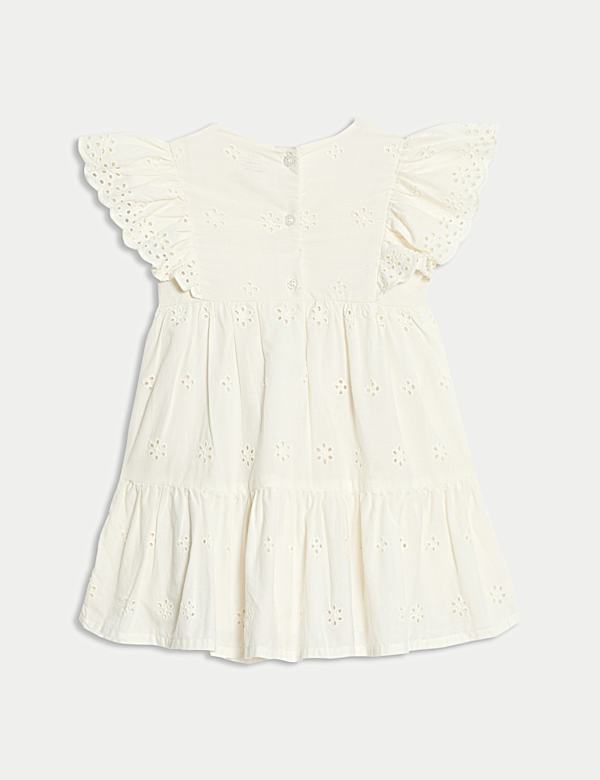 Cotton Embroidered Dress