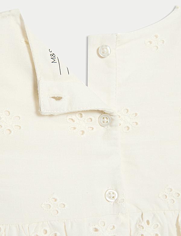 Cotton Embroidered Dress