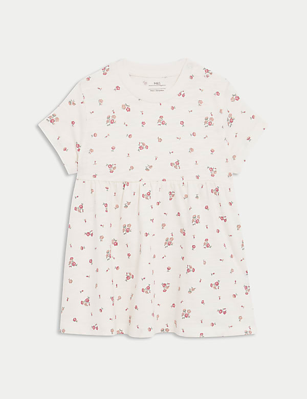 Jersey Ditsy Floral Dress (0-3 Yrs) - AL